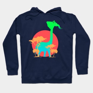 Hybrid Animal World Art Hoodie